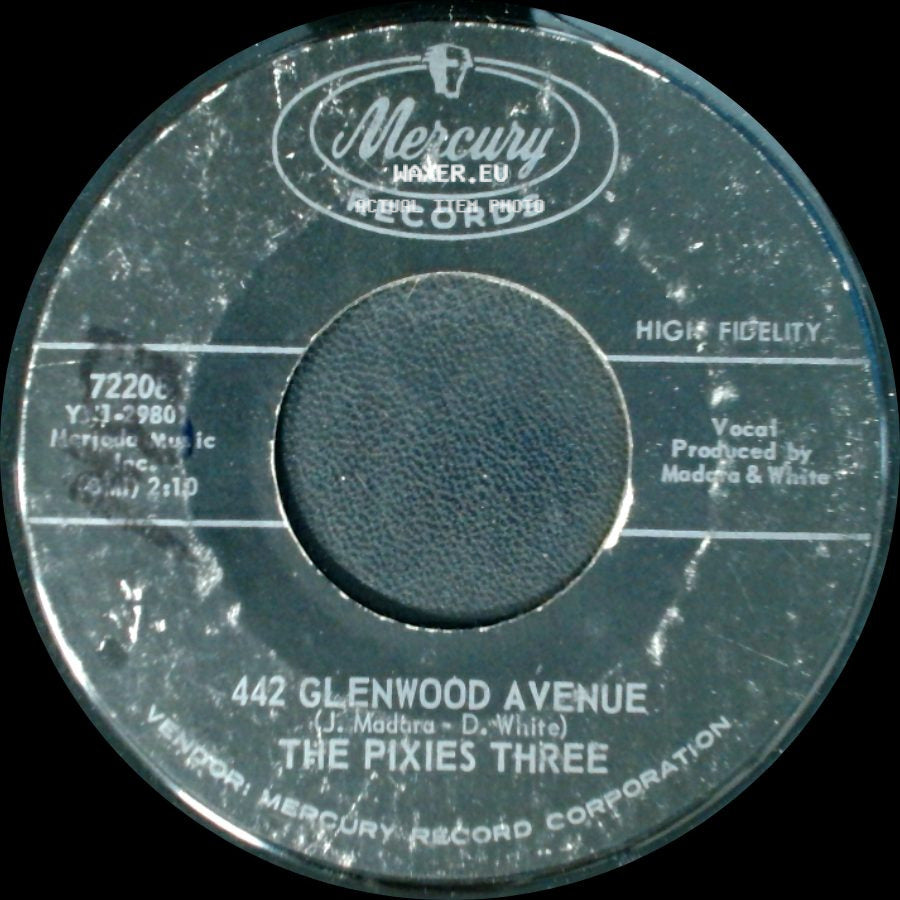 The Pixies Three - Cold Cold Winter / 442 Glenwood Avenue side B