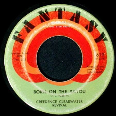Creedence Clearwater Revival - Born On The Bayou / Proud Mary side A