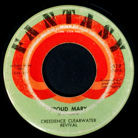 Creedence Clearwater Revival - Born On The Bayou / Proud Mary side B