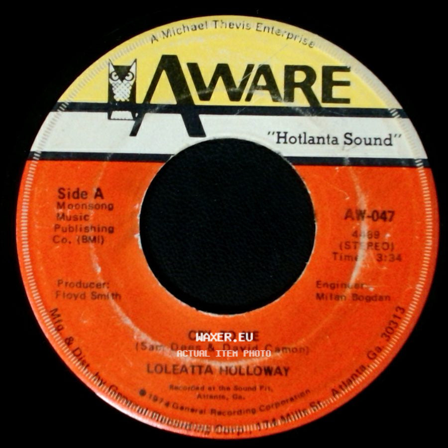 Loleatta Holloway - Cry To Me / So Can I side A