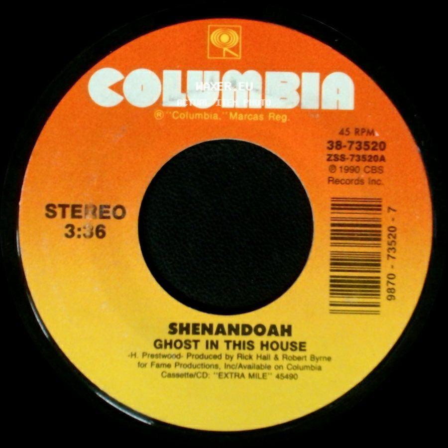 Shenandoah - Ghost In This House / She's Still Here side A