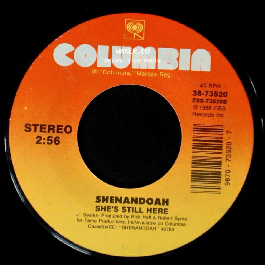 Shenandoah - Ghost In This House / She's Still Here side B