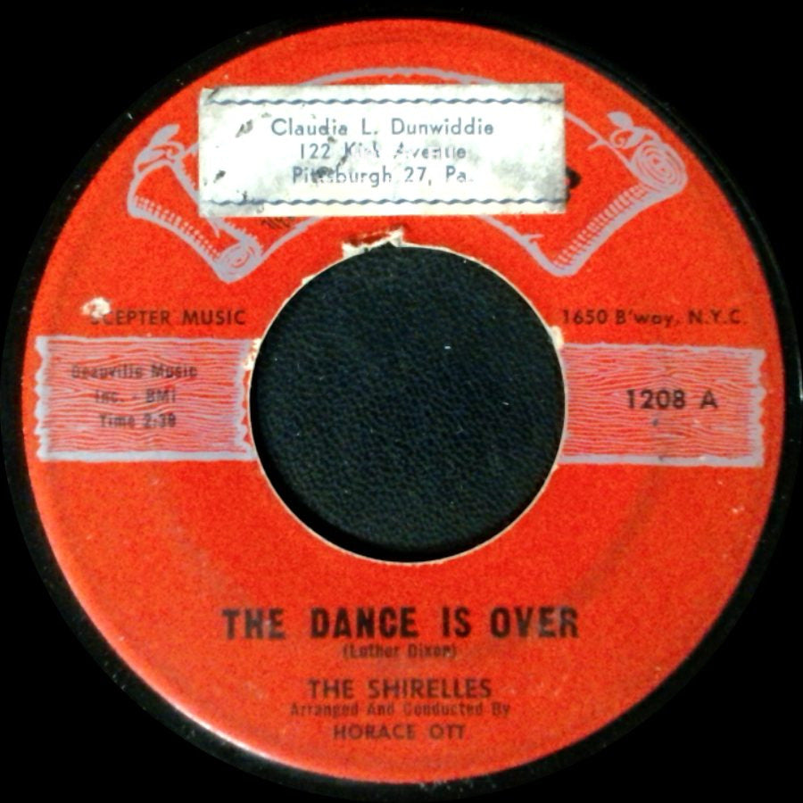 The Shirelles - Tonights The Night / The Dance Is Over side B
