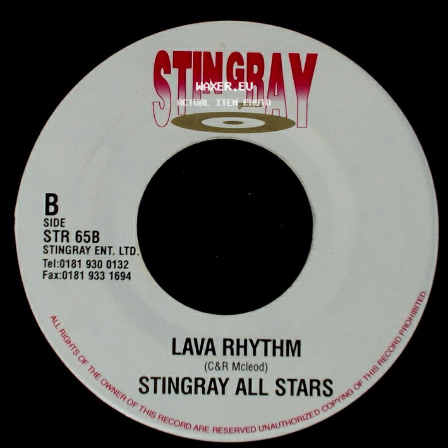 Glen Washington / Stingray All Stars - One Bright Morning / Lava Rhythm side B