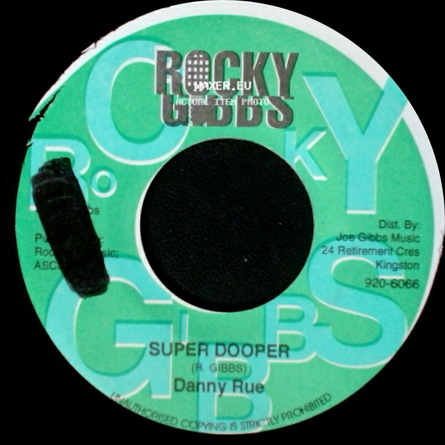 Danny Rue / Yami Bolo - Super Dooper / On A Mission side A