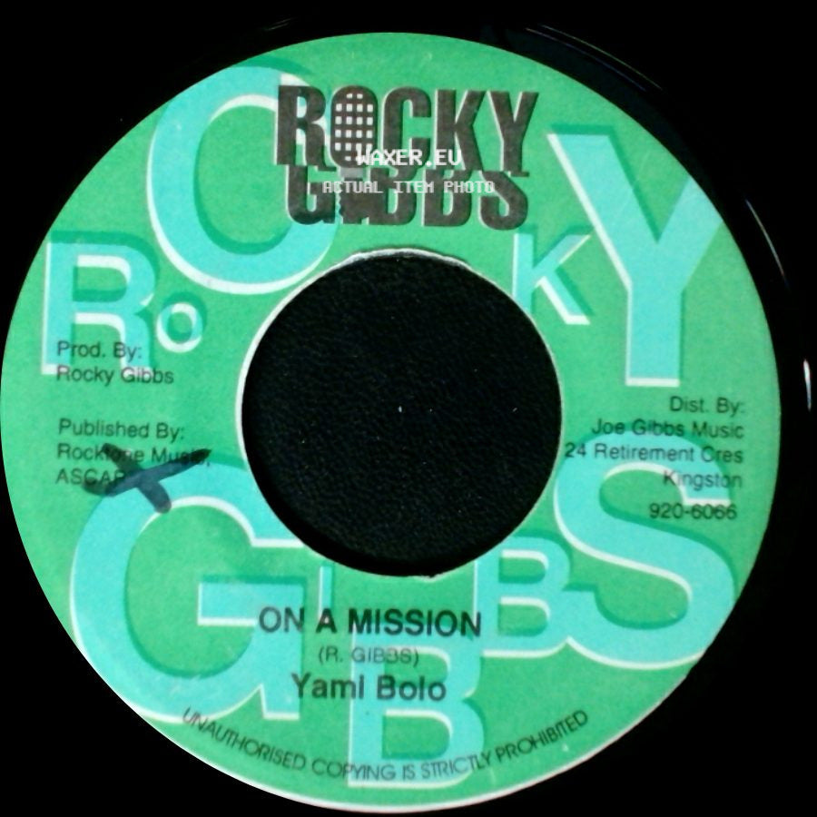 Danny Rue / Yami Bolo - Super Dooper / On A Mission side B