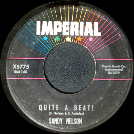 Sandy Nelson - Quite A Beat! / Let There Be Drums side A