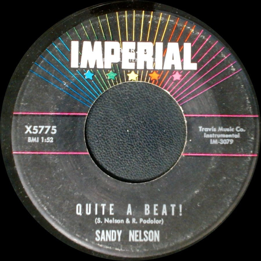 Sandy Nelson - Quite A Beat! / Let There Be Drums side A