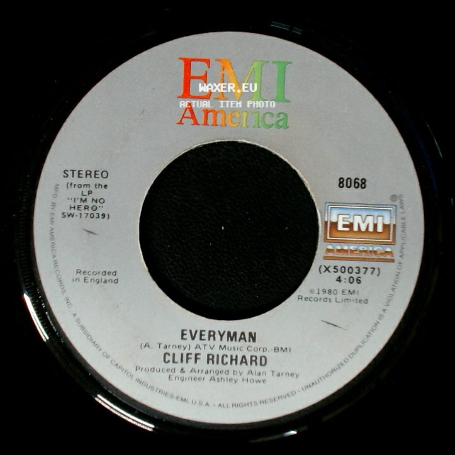 Cliff Richard - Everyman / A Little In Love side A