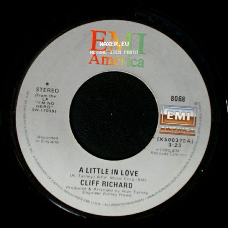 Cliff Richard - Everyman / A Little In Love side B