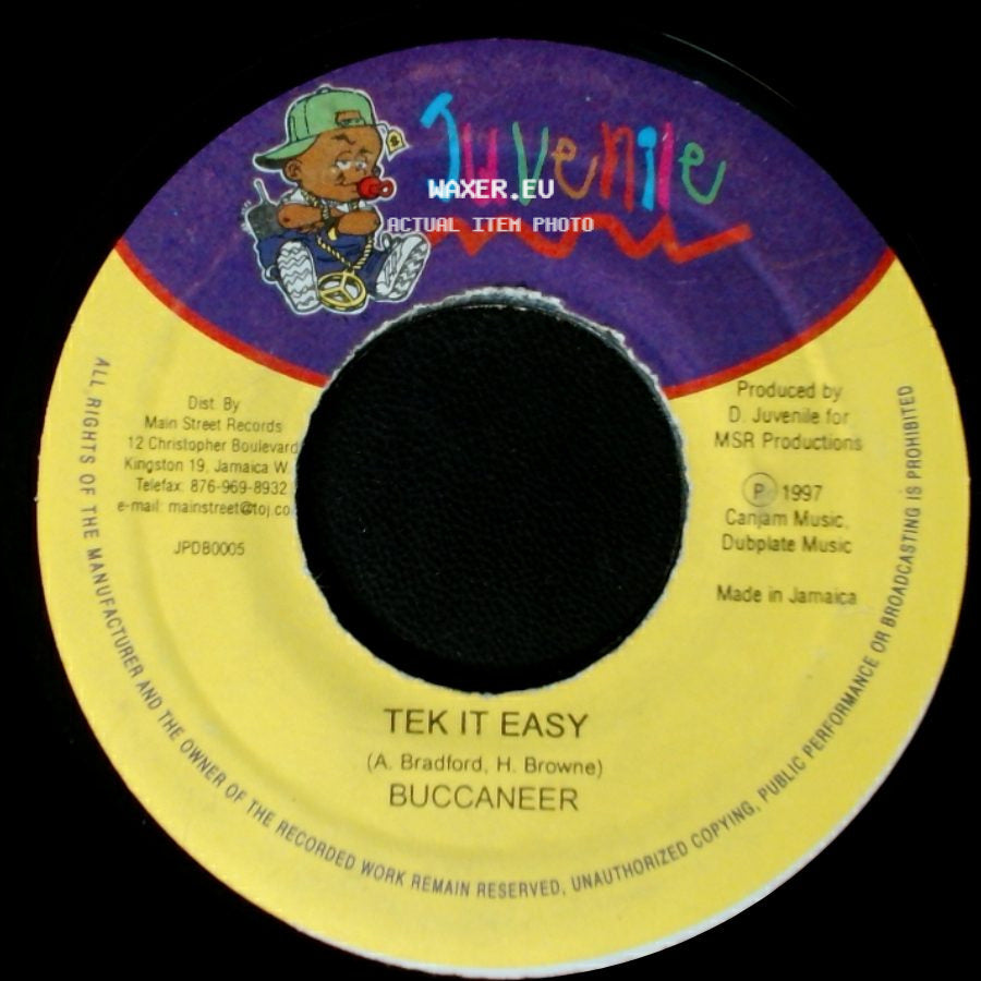 Buccaneer - Filthy / Tek It Easy side B