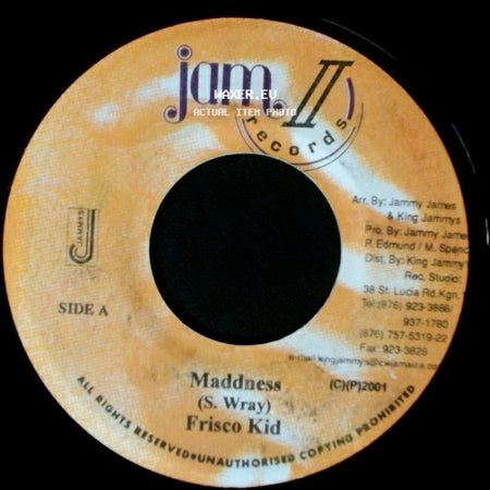 Frisco Kid - Maddness / Version Battery (Craig Parkes) side A
