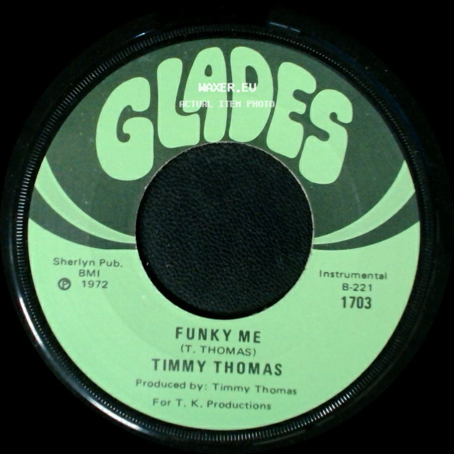 Timmy Thomas - Why Can't We Live Together / Funky Me side B