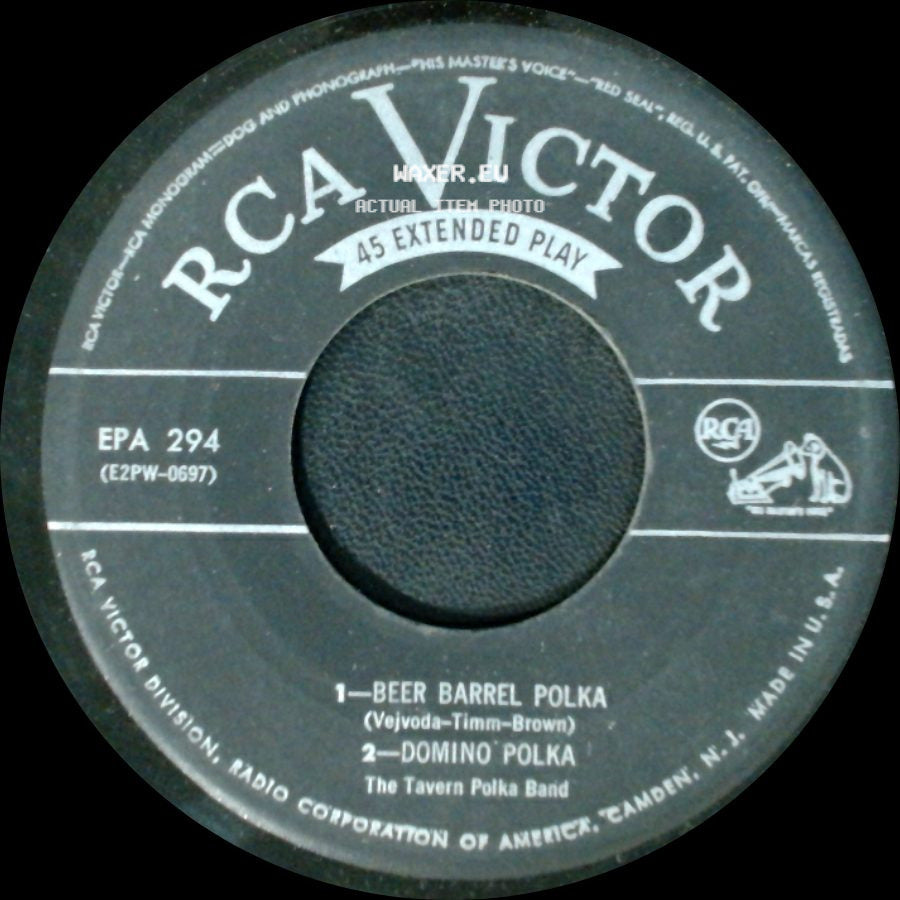 The Tavern Polka Band - Beer Barrel Polka / Domino Polka / 1-Pennsylvania Polka 2-Clarinet Polka side A