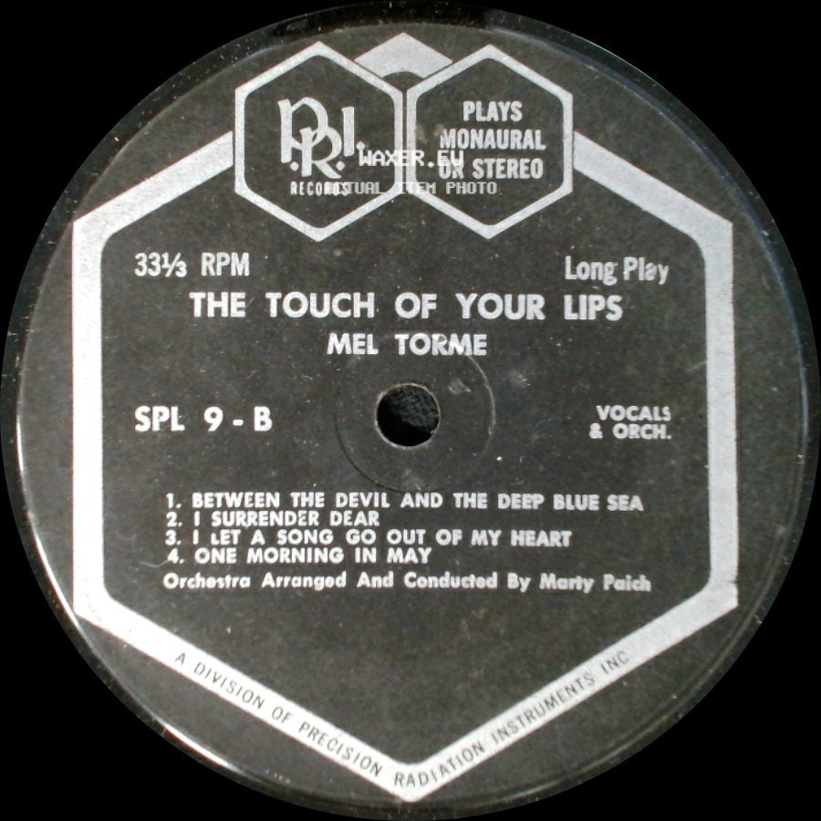 Mel Torme - The Touch Of Your Lips / The Touch Of Your Lips side A