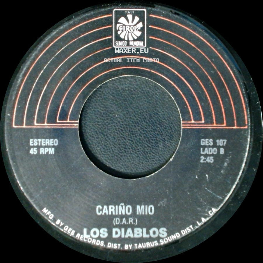 Los Diablos - A Cambio De Que / Cariño Mio side B