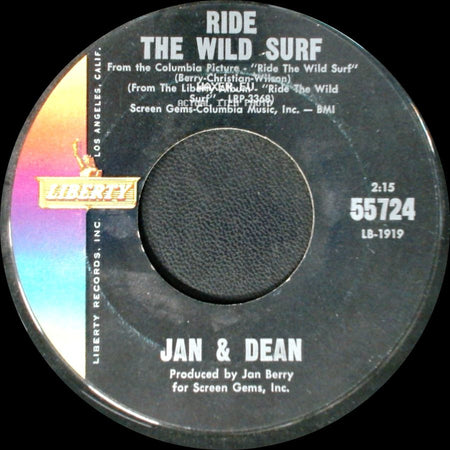 Jan & Dean - The Anaheim, Azusa & Cucamonga Sewing Circle, Book Review And Timing Association / Ride The Wild Surf side B