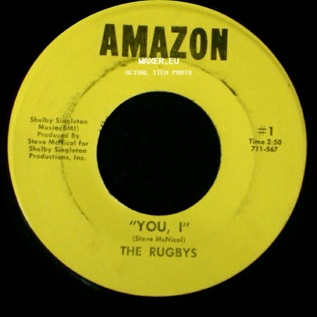 The Rugbys - "You, I" / Stay With Me side A