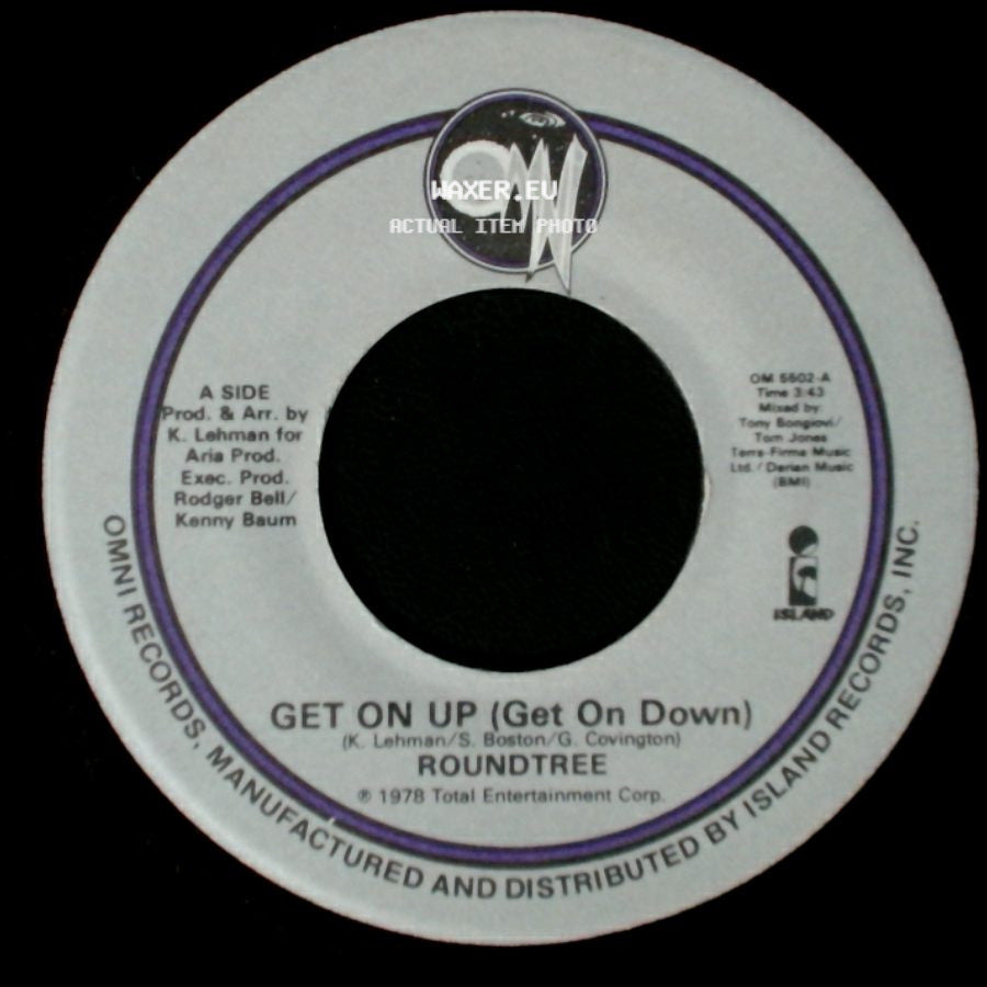Roundtree / Poundtree - Get On Up (Get On Down) / Ocho Rios side A