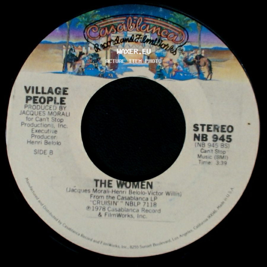 Village People - Y.M.C.A. / The Women side B