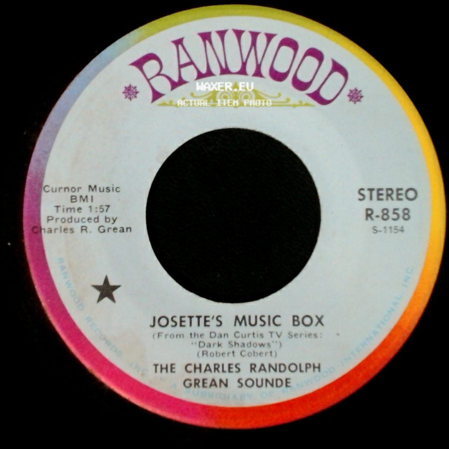 The Charles Randolph Grean Sounde - Josette's Music Box / Back At The Blue Whale side A