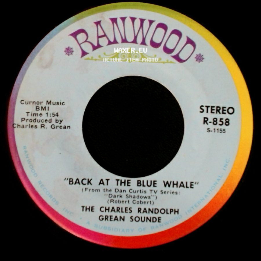 The Charles Randolph Grean Sounde - Josette's Music Box / Back At The Blue Whale side B