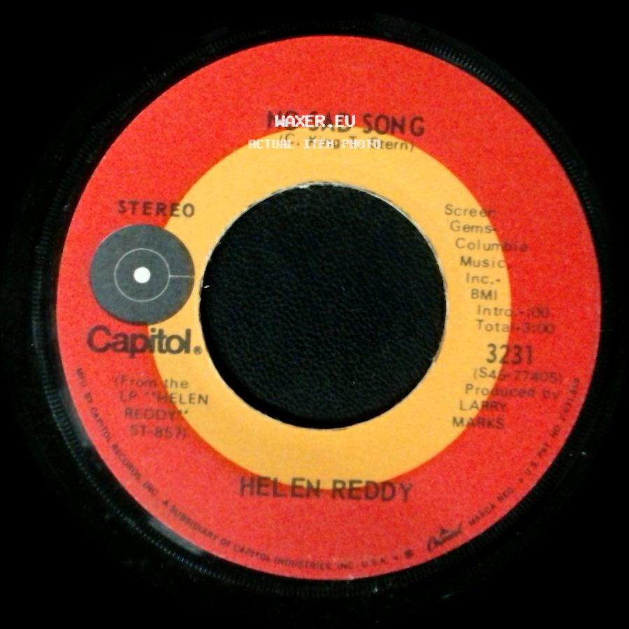 Helen Reddy - More Than You Could Take / No Sad Song side B