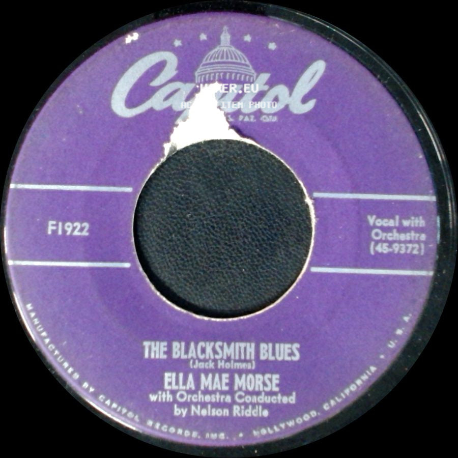 Ella Mae Morse - The Blacksmith Blues / Love Me Or Leave Me side A
