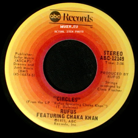 Rufus Featuring Chaka Khan - Sweet Thing / Circles side B