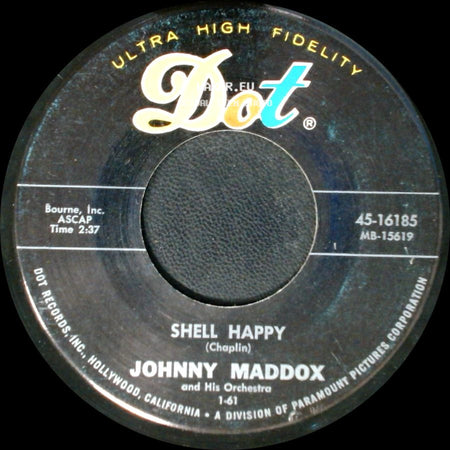 Johnny Maddox And His Orchestra - Shell Happy / Asia Minor side A