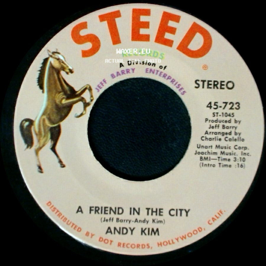 Andy Kim - A Friend In The City / You side A