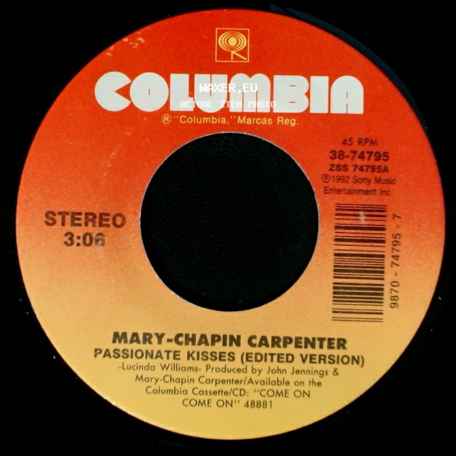 Mary-Chapin Carpenter - Middle Ground / Passionate Kisses (Edited Version) side B