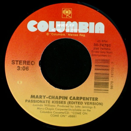Mary-Chapin Carpenter - Middle Ground / Passionate Kisses (Edited Version) side B