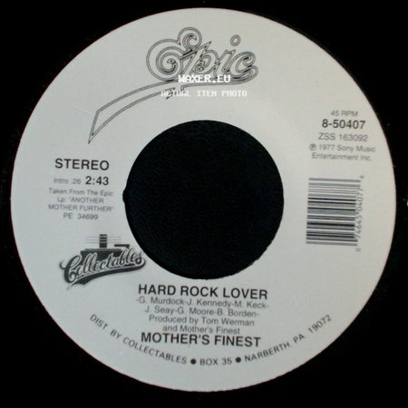 Mother's Finest - Hard Rock Lover / Baby Love side A