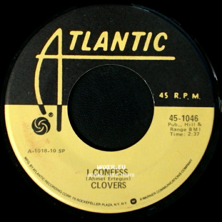 Clovers - Alrighty Oh Sweetie / I Confess side B