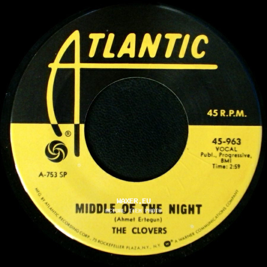 The Clovers - One Mint Julep / Middle Of The Night side B