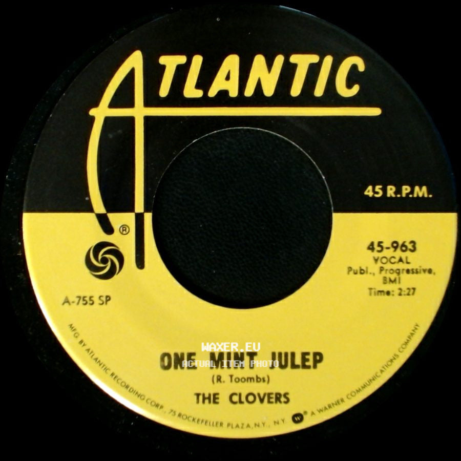 The Clovers - Middle Of The Night / One Mint Julep side B
