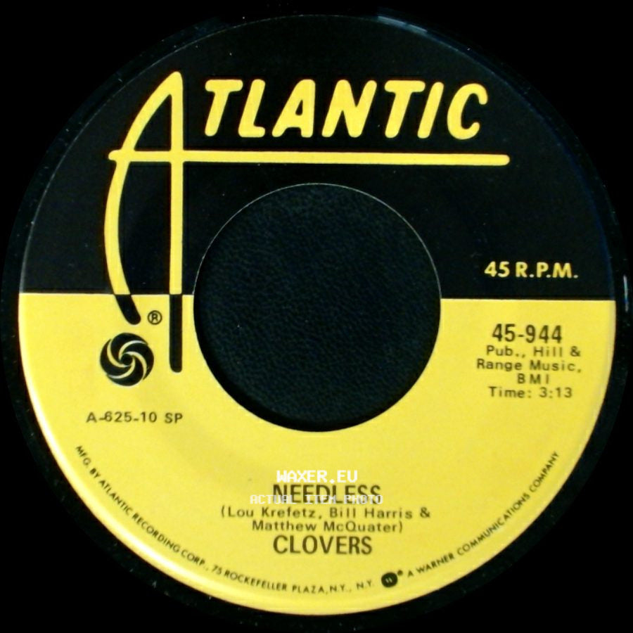 Clovers - Needless / Fool, Fool, Fool side A