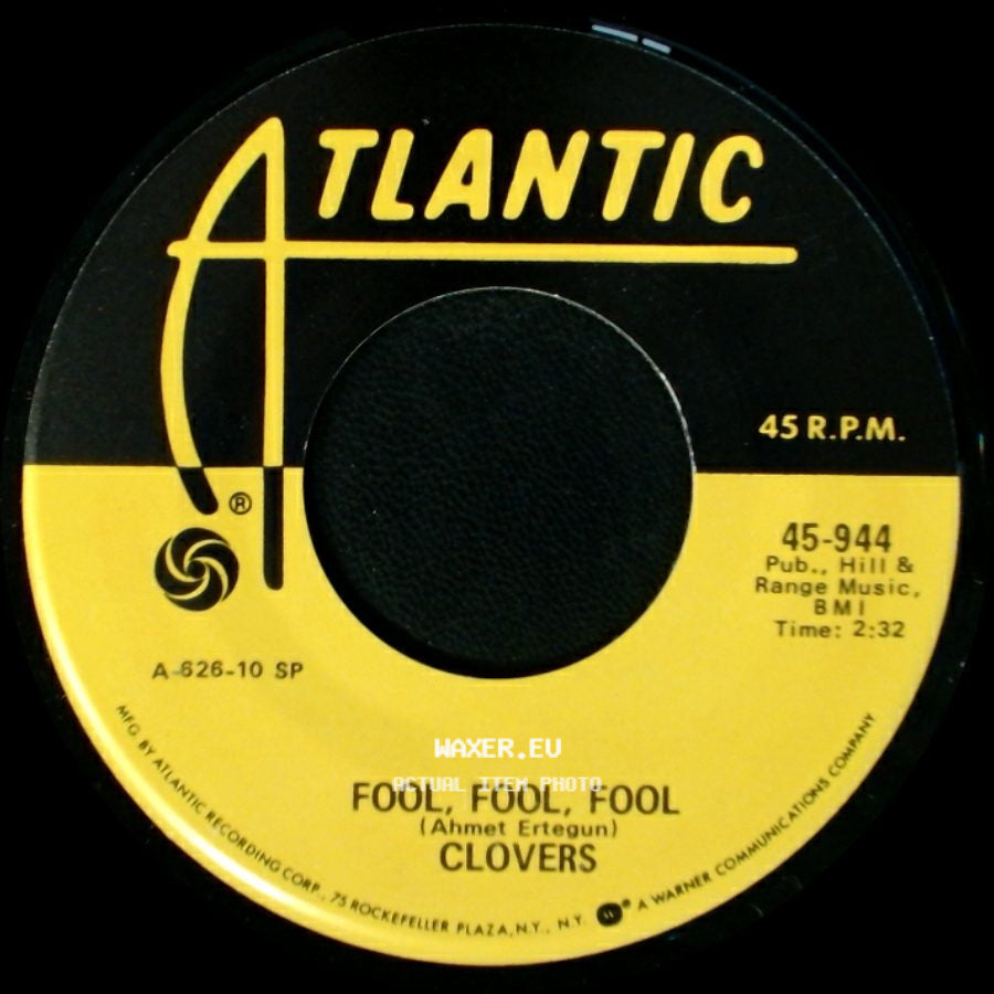 Clovers - Needless / Fool, Fool, Fool side B