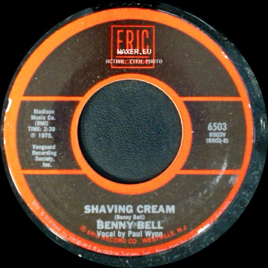 Benny Bell / Clean Living - Shaving Cream / In Heaven There Is No Beer side A