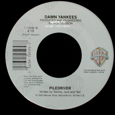 Piledriver / Damn Yankees - Damn Yankees / High Enough side A