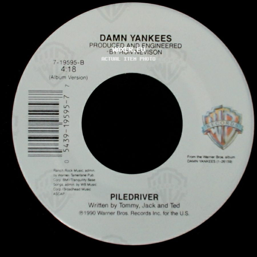 Piledriver / Damn Yankees - Damn Yankees / High Enough side A