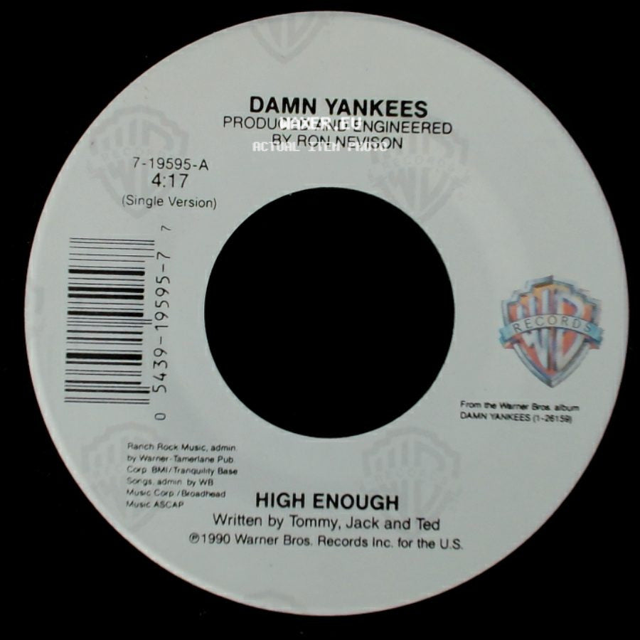 Piledriver / Damn Yankees - Damn Yankees / High Enough side B