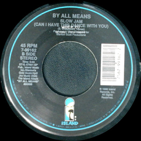 By All Means - Let's Get It On / Slow Jam (Can I Have This Dance With You) side B