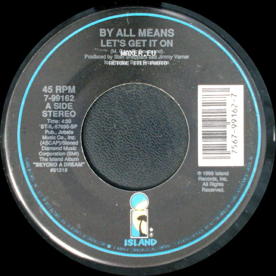 By All Means - Let's Get It On / Slow Jam (Can I Have This Dance With You) side A