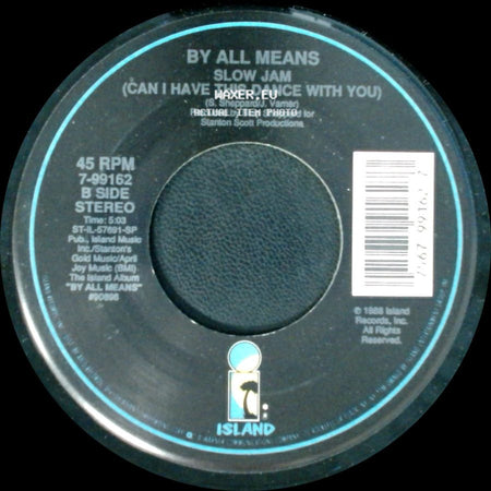 By All Means - Let's Get It On / Slow Jam (Can I Have This Dance With You) side B