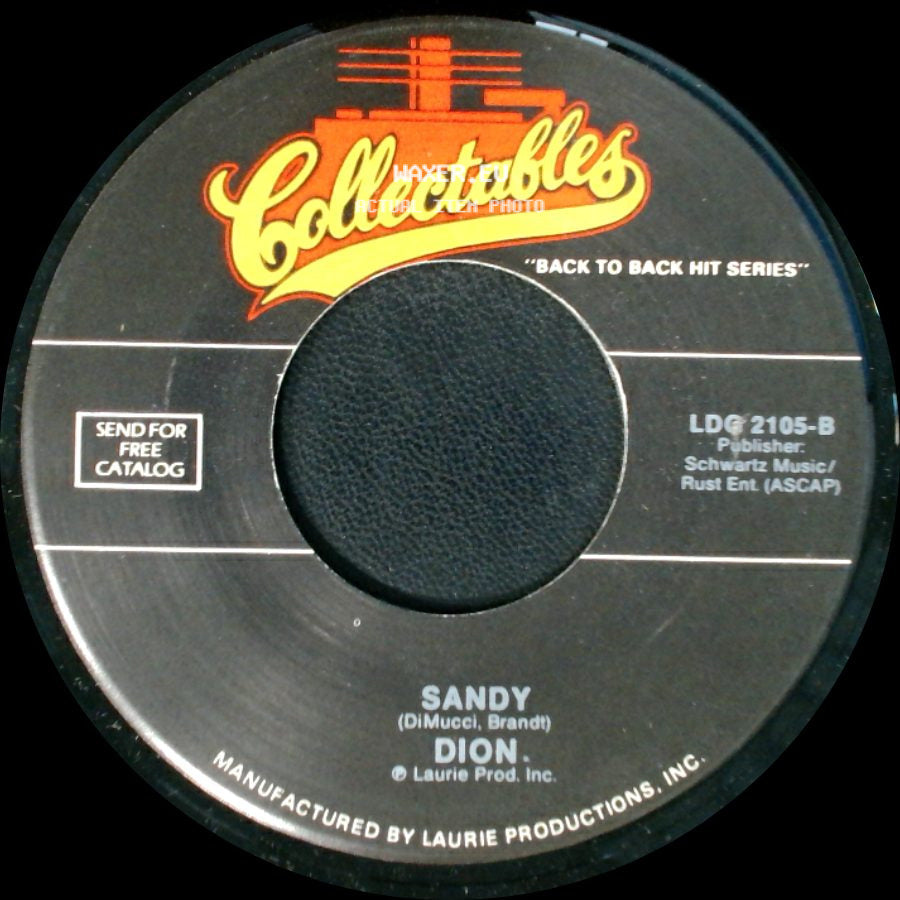 Dion - Love Came To Me / Sandy side B