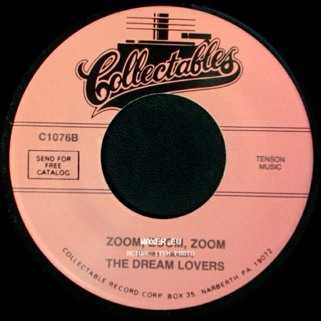 The Dream Lovers - Zoom, Zoom, Zoom / While We Were Dancing side A