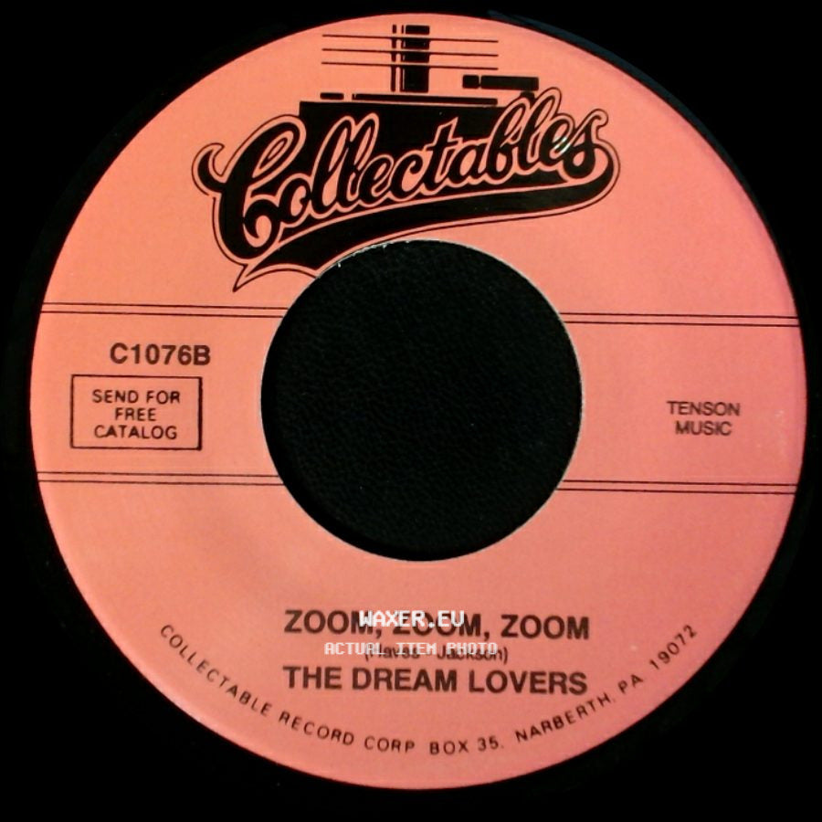 The Dream Lovers - While We Were Dancing / Zoom, Zoom, Zoom side B