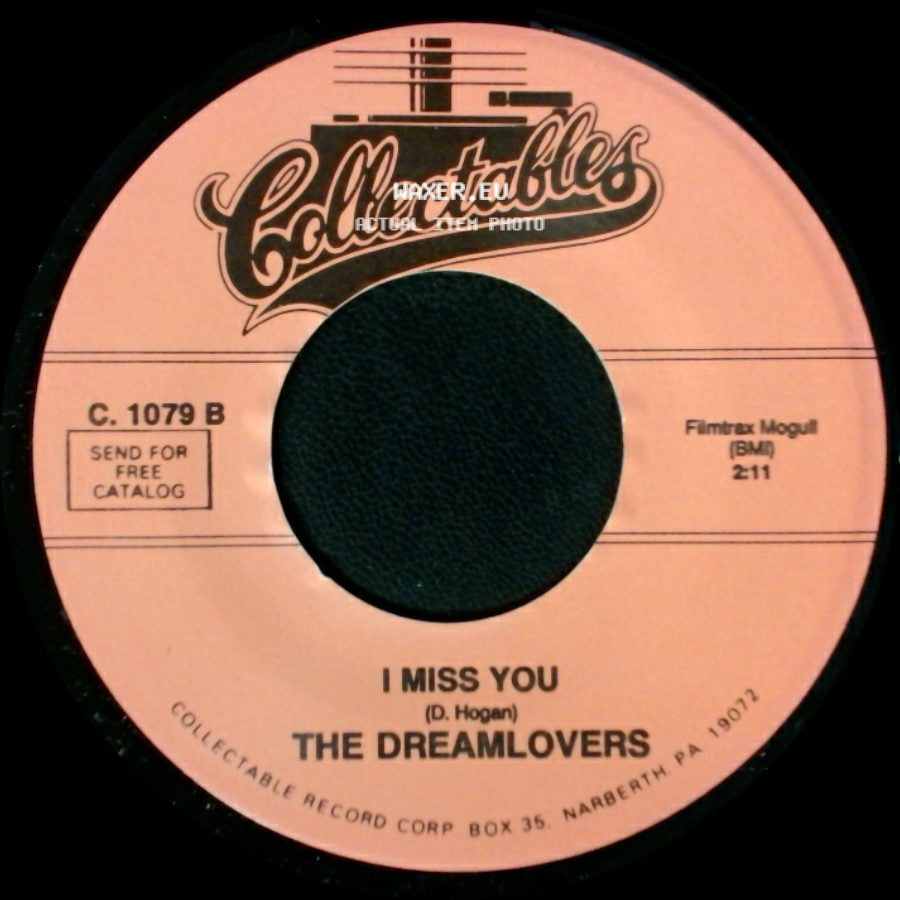 The Dreamlovers - I Miss You / If I Should Lose You side A
